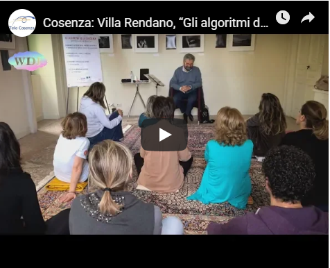 [Video] Cosenza, Villa Rendano, “Gli algoritmi della coscienza”